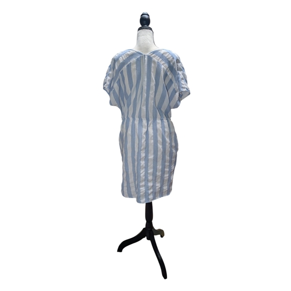 Kori Blue and White Striped Top - Picture 3 of 7